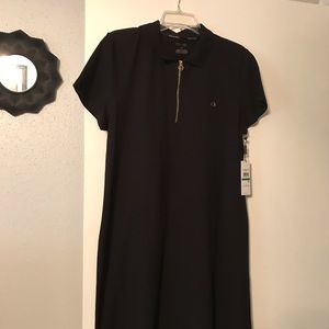 Calvin Klein tie shirt dress